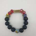 AFRICAN GLASS BEADS ABENA BRACELET