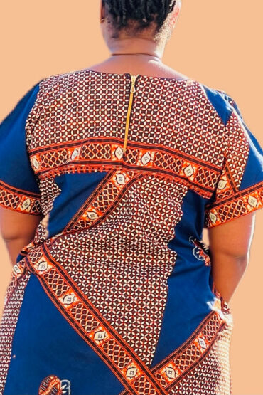 Daniele African/Ankara print dress - Image 7