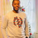 GYE NYAME ARICAN PRINT SWEATSHIRT