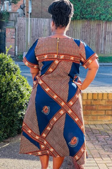 Daniele African/Ankara print dress - Image 6