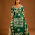 Alya African Ankara Print Maxi Dress