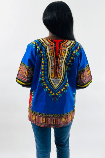 AFRICAN PRINT/DASHIKI TOP. - Image 3