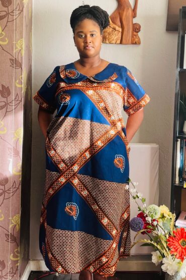 Daniele African/Ankara print dress - Image 3