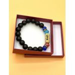 AFRICAN GLASS BEADS GIFT BRACELET-Love