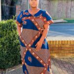 Daniele African/Ankara print dress