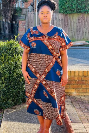 Daniele African/Ankara print dress - Image 5