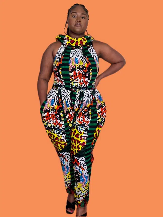 Efiyah Animal print jumpsuit