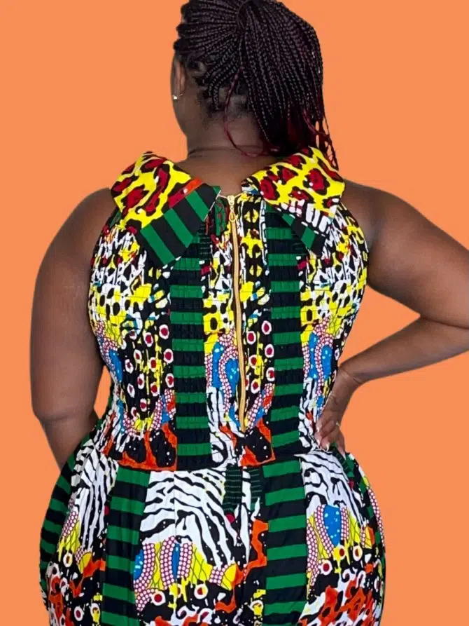 Efiyah Animal print jumpsuit - Image 5