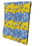 Ankara African   Wax Print  Mix Yellow