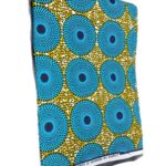 Ankara African Blue Wax Print