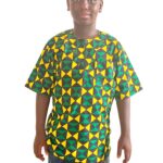 African Ankara Print Junior Kaftan Top